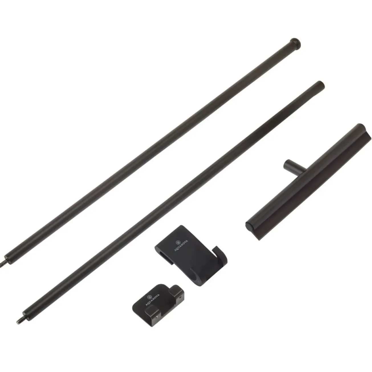 Bath & Living Aquanova ARVID floor wiper (black) ARVBWL-09