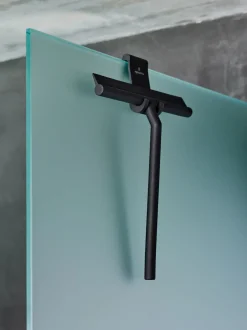 Bath & Living Aquanova ARVID floor wiper (black) ARVBWL-09
