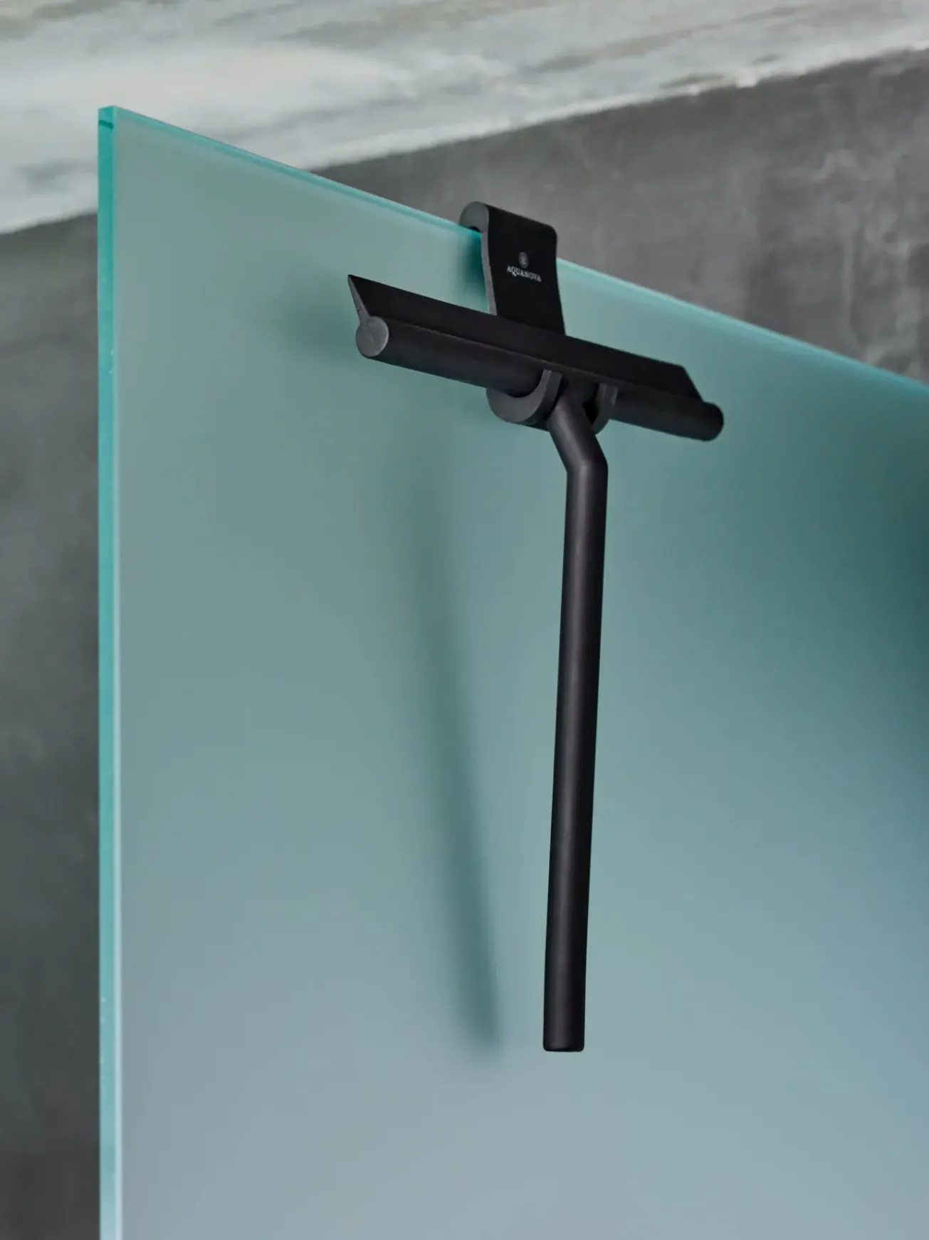 Bath & Living Aquanova ARVID floor wiper (black) ARVBWL-09