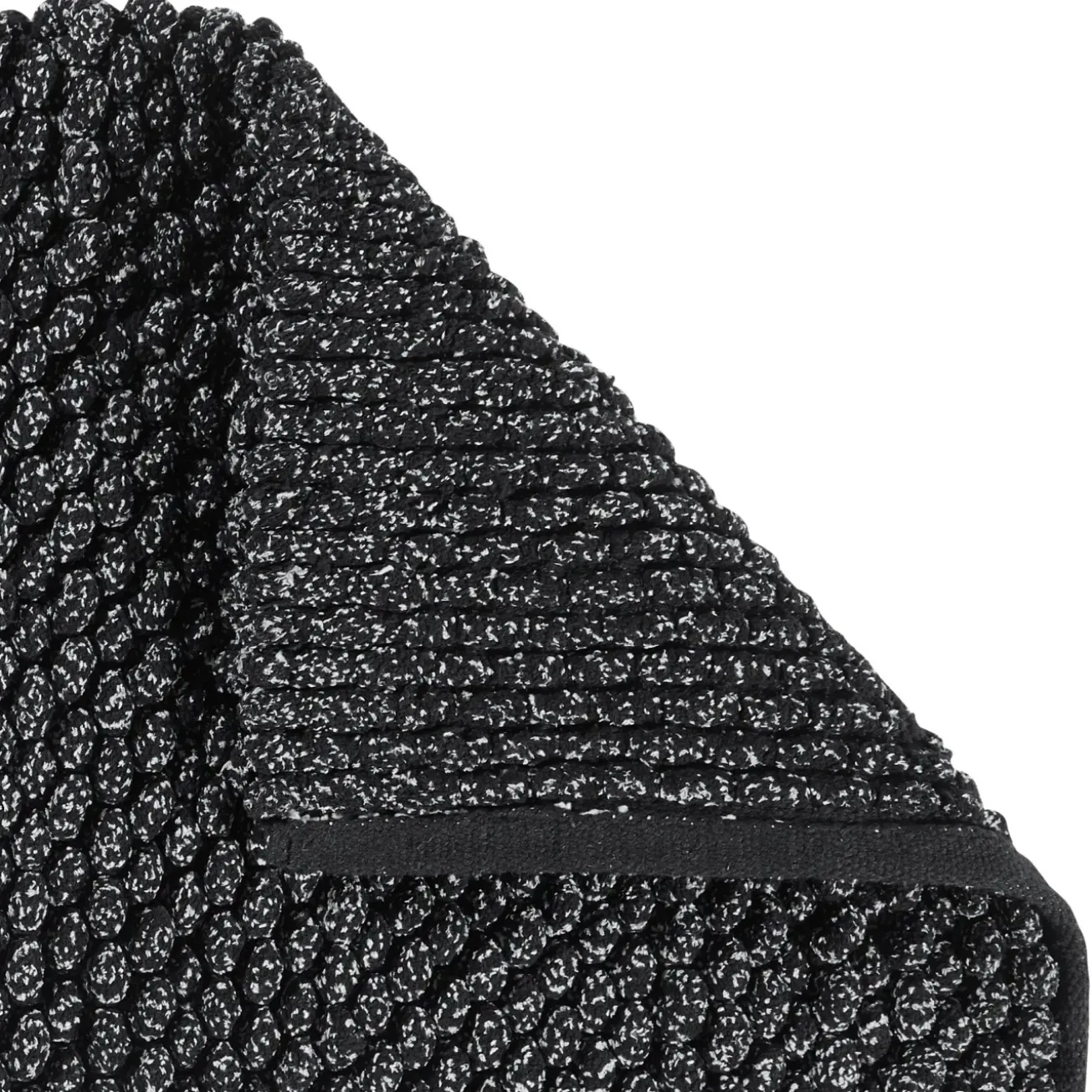 Bath & Living Aquanova Bath mat BRENT 60 x 60 cm color Black-09 (BREBMB-09)