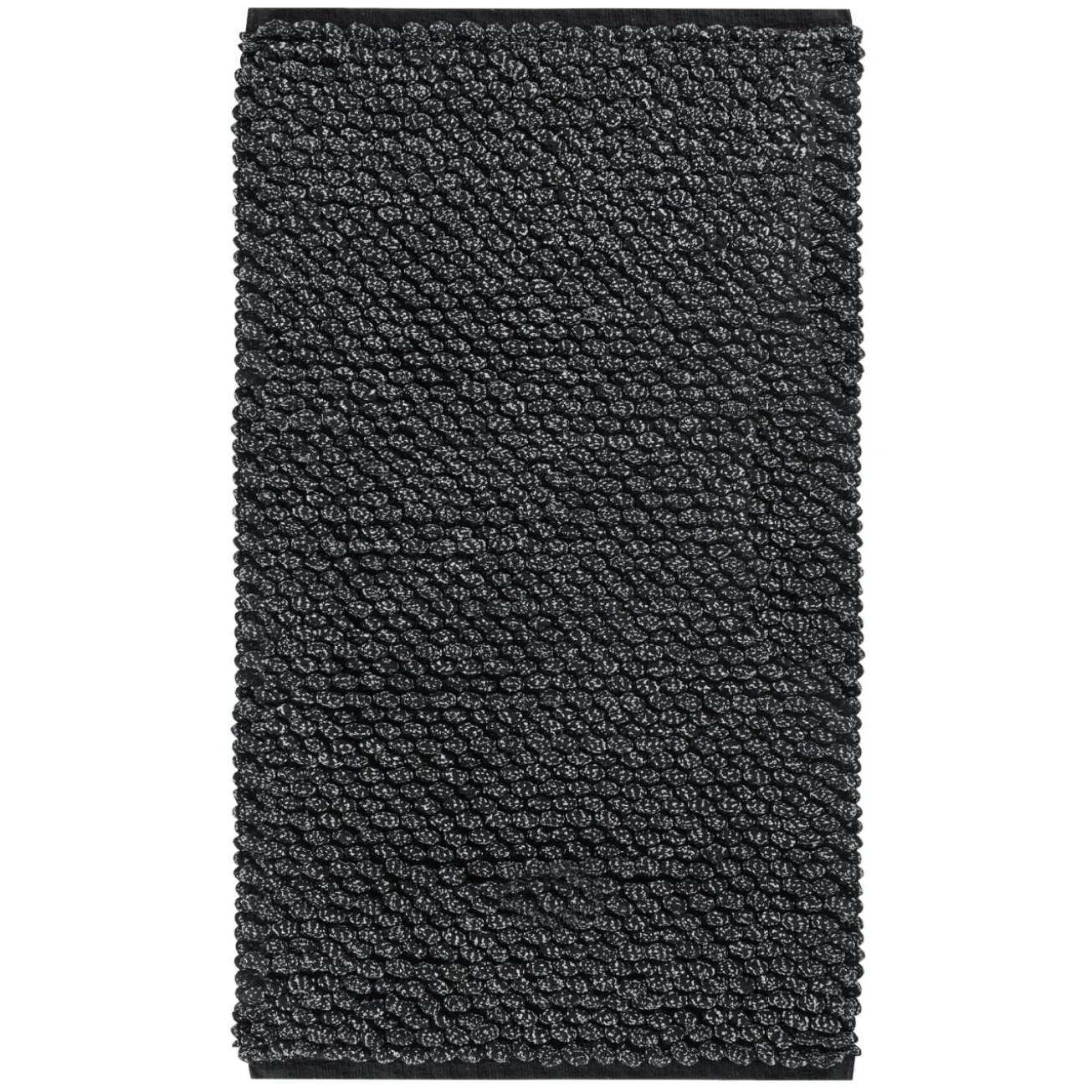 Bath & Living Aquanova Bath mat BRENT 60 x 60 cm color Black-09 (BREBMB-09)
