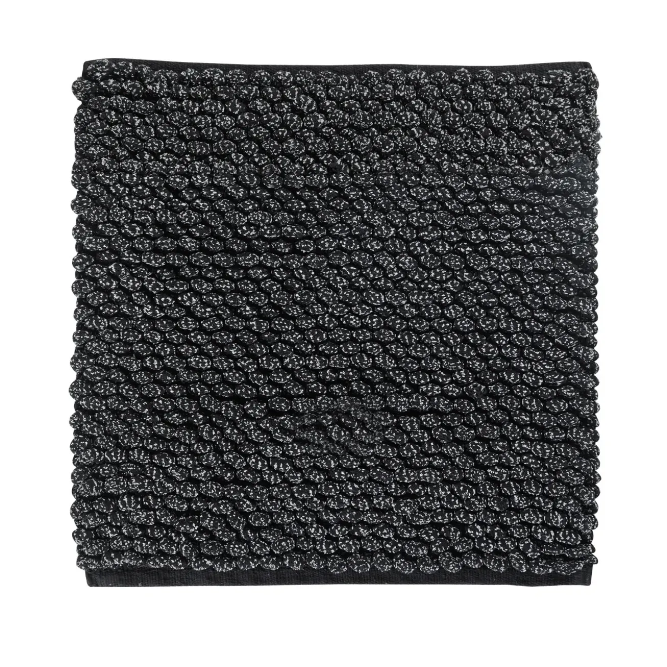 Bath & Living Aquanova Bath mat BRENT 60 x 60 cm color Black-09 (BREBMB-09)
