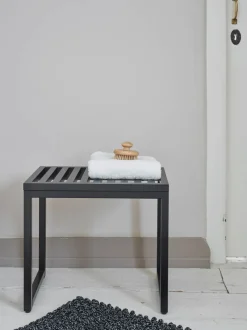 Bath & Living Aquanova Bath mat BRENT 60 x 60 cm color Black-09 (BREBMB-09)