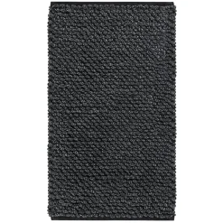 Bath & Living Aquanova Bath mat BRENT 60 x 100 cm color Black-09 (BREBMM-09)