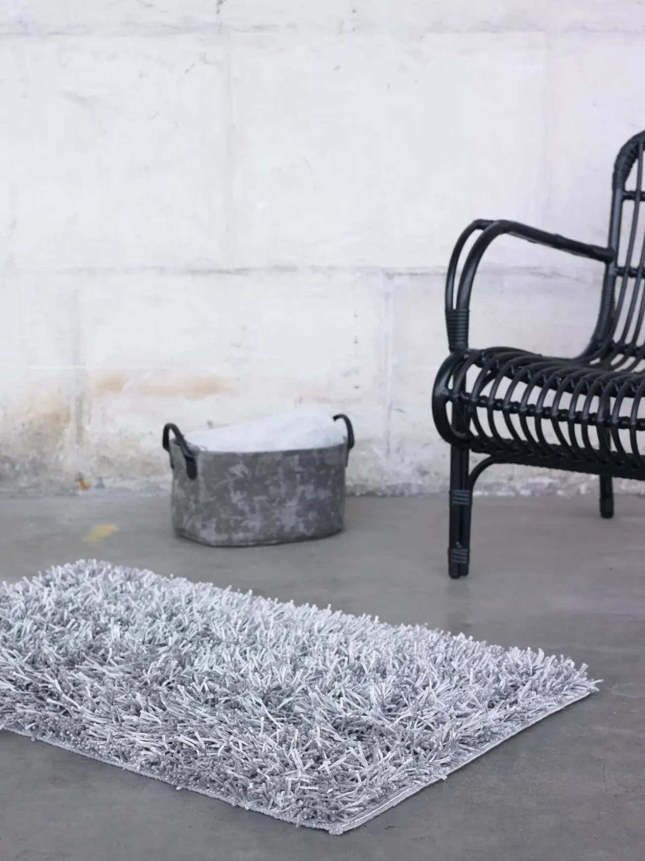 Bath & Living Aquanova Bath mat KEMEN Silver Gray-95, silver gray (KEMBM) with anti-slip