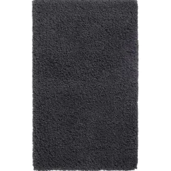Bath & Living Aquanova Bath mat MUSA color Caviar-633 (dark gray)