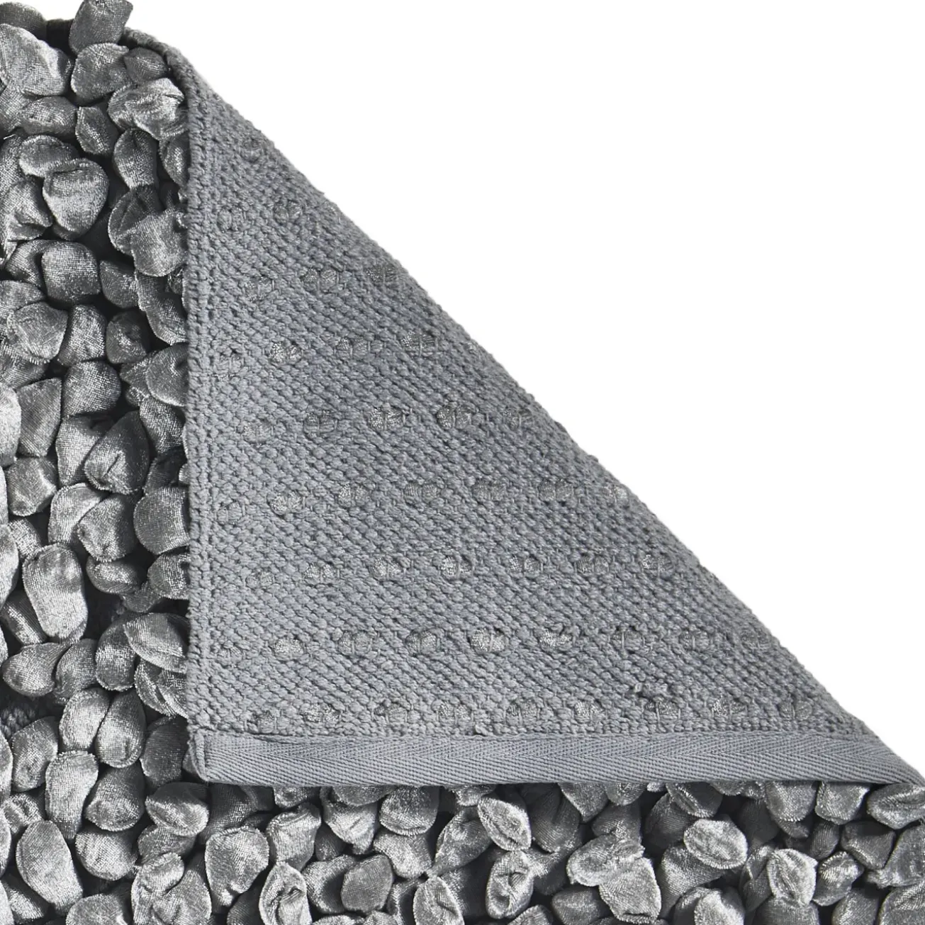 Bath & Living Aquanova Bath mat Rocca Silver Gray-95, silver gray