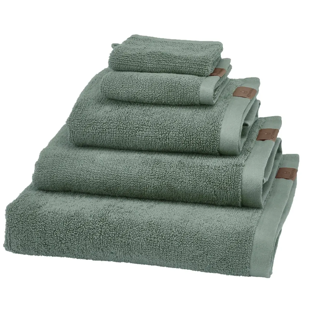 Bath & Living Aquanova Bath textiles OSLO color Willow, green (OSLTW-116)