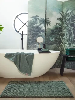 Bath & Living Aquanova Bath textiles OSLO color Willow, green (OSLTW-116)