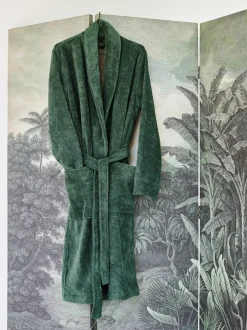 Bath & Living Aquanova Bathrobe EINAR color Forest-269 (green)