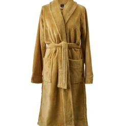 Bath & Living Aquanova Bathrobe EINAR color Ochre-443 (yellow / ocher)