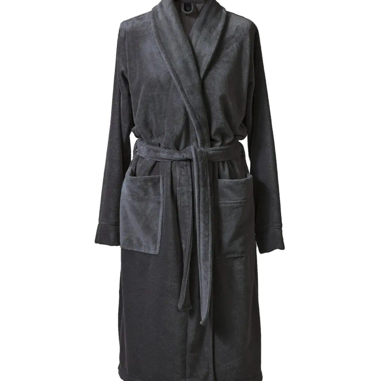 Bath & Living Aquanova Bathrobe EINAR color Graphite-96 (gray)