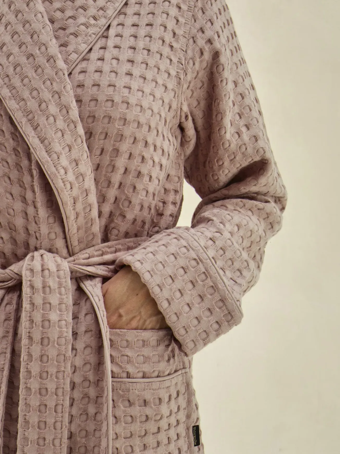 Bath & Living Aquanova Bathrobe VIGGO color Nougat (VIGBG-136)