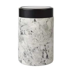 Bath & Living Aquanova Cosmetics waste bin NERO color Alba (grey)