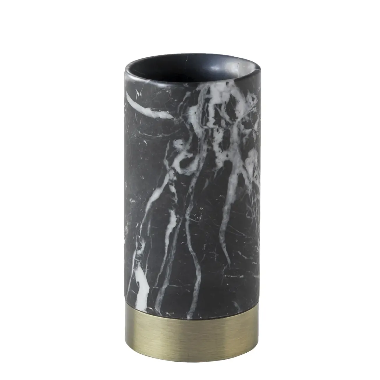 Bath & Living Aquanova Cup / toothbrush holder NERO color Black (black)