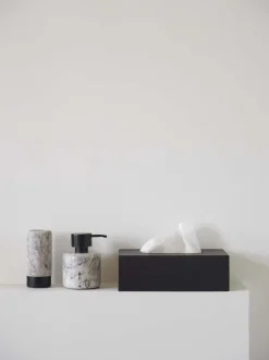 Bath & Living Aquanova Cup / toothbrush holder NERO color Alba (gray)