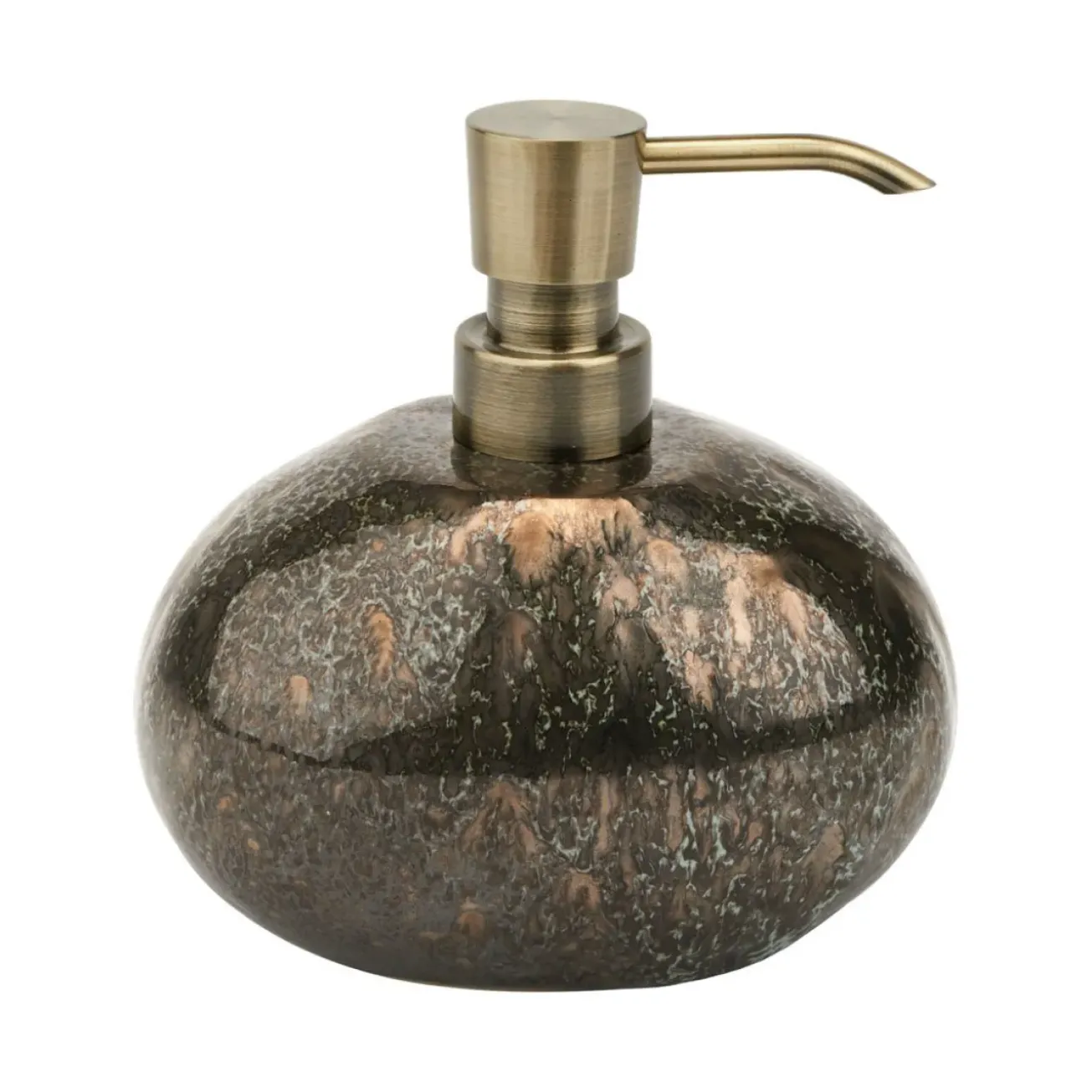 Bath & Living Aquanova Giftbox Ugo soap dispenser Vintage Bronze Paris soap Agrumes (GIFTUGODIS854-AGR)
