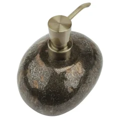 Bath & Living Aquanova Giftbox Ugo soap dispenser Vintage Bronze Paris soap Agrumes (GIFTUGODIS854-AGR)