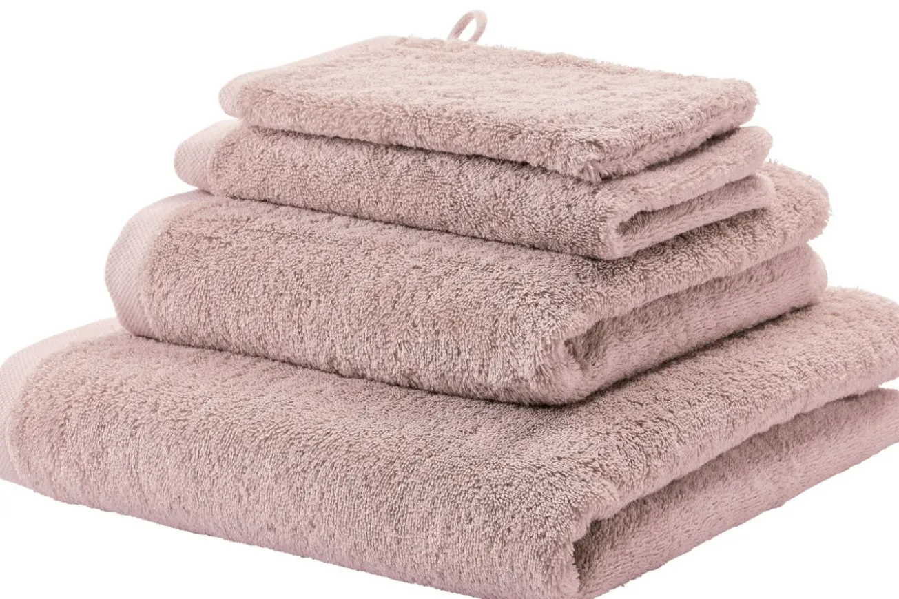Bath & Living Aquanova Guest towel LONDON color Dusty Pink-87 (set/6)