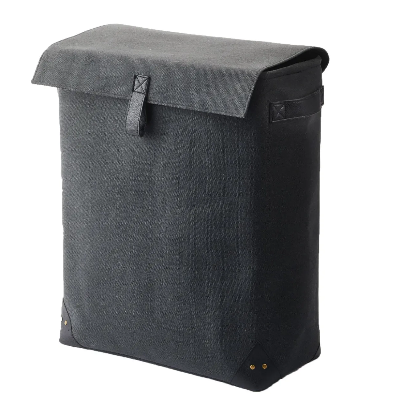 Bath & Living Aquanova Laundry basket ARIAN color Dark Gray (ARILAL-98)