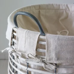 Bath & Living Aquanova Laundry basket GISLA Greige-93 (Medium) GISLAM-93