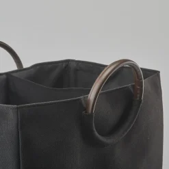 Bath & Living Aquanova Laundry basket JADA color Black-09 (black)