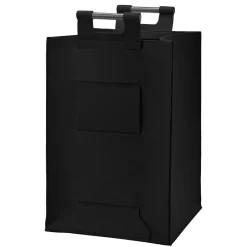 Bath & Living Aquanova Laundry basket LUZ color Black (LUZLAL-09)