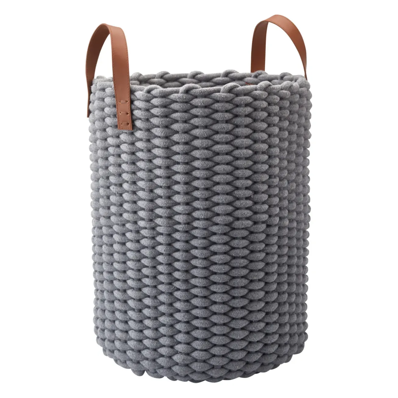 Bath & Living Aquanova Laundry basket RUDON color Gray-92 (gray)