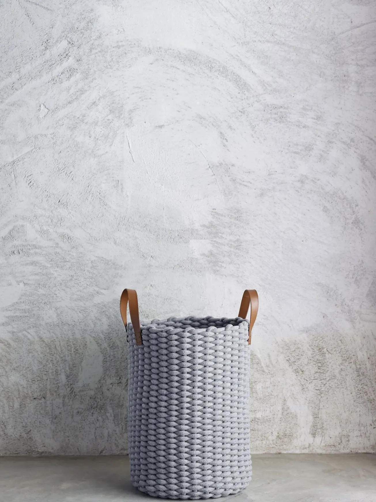 Bath & Living Aquanova Laundry basket RUDON color Gray-92 (gray)