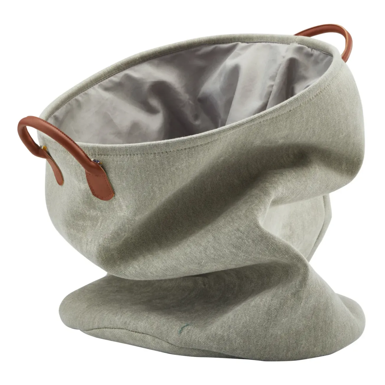 Bath & Living Aquanova Laundry basket YORK color Sage Green-582 (green)