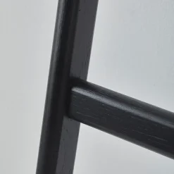 Bath & Living Aquanova Oak towel ladder MINK color black (MINTLL-09)