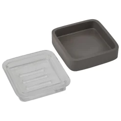 Bath & Living Aquanova ONA Chocolate-101 soap dish, brown (ONASDI-101)
