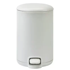 Bath & Living Aquanova Pedal bin KAZ color (white) 3 liters