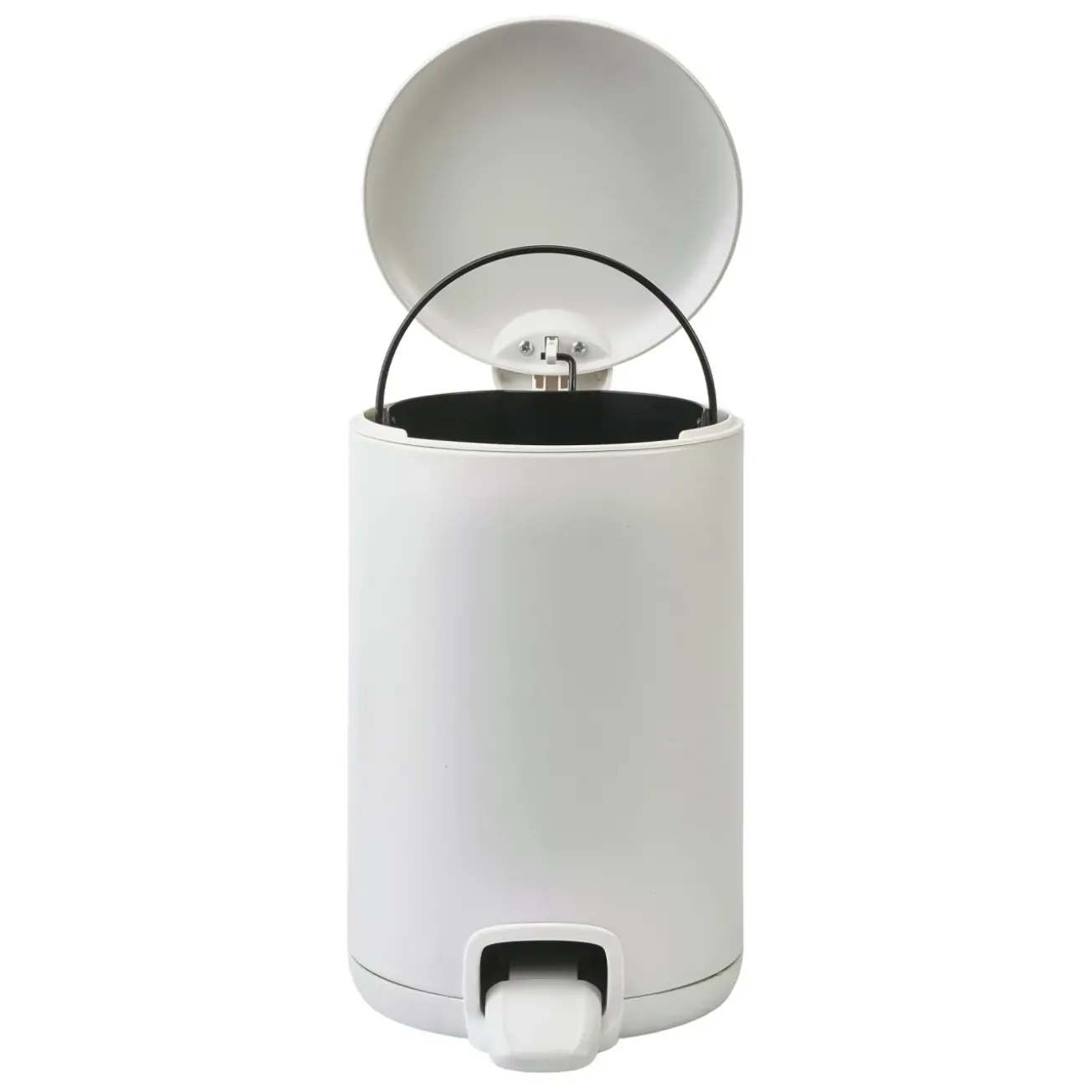 Bath & Living Aquanova Pedal bin KAZ color (white) 3 liters