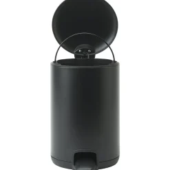 Bath & Living Aquanova Pedal bin KAZ color (black) 3 liters