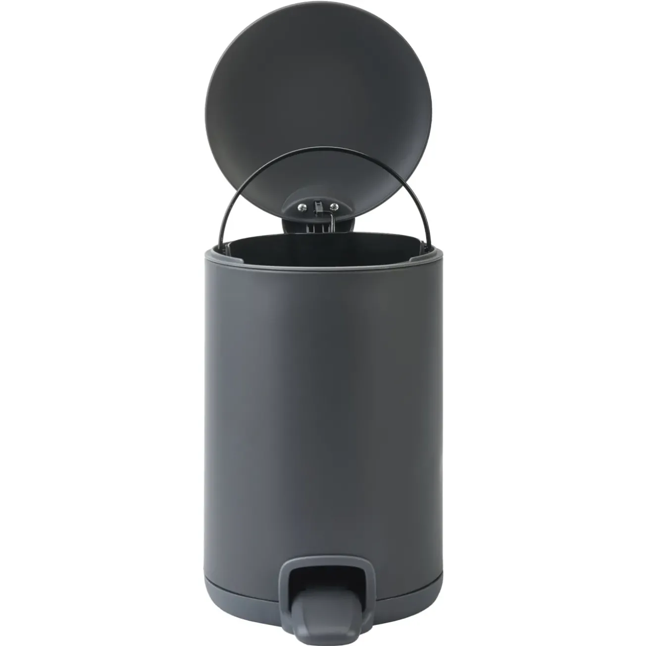 Bath & Living Aquanova Pedal bin KAZ color Dark Gray-98 (gray) 3 liters