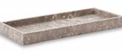 Bath & Living Aquanova Rectangular tray CONOR color Greige, (gray / beige)