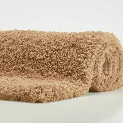 Bath & Living Aquanova Round bath mat Ø80 cm MUSA color Ginger-299 (light brown)