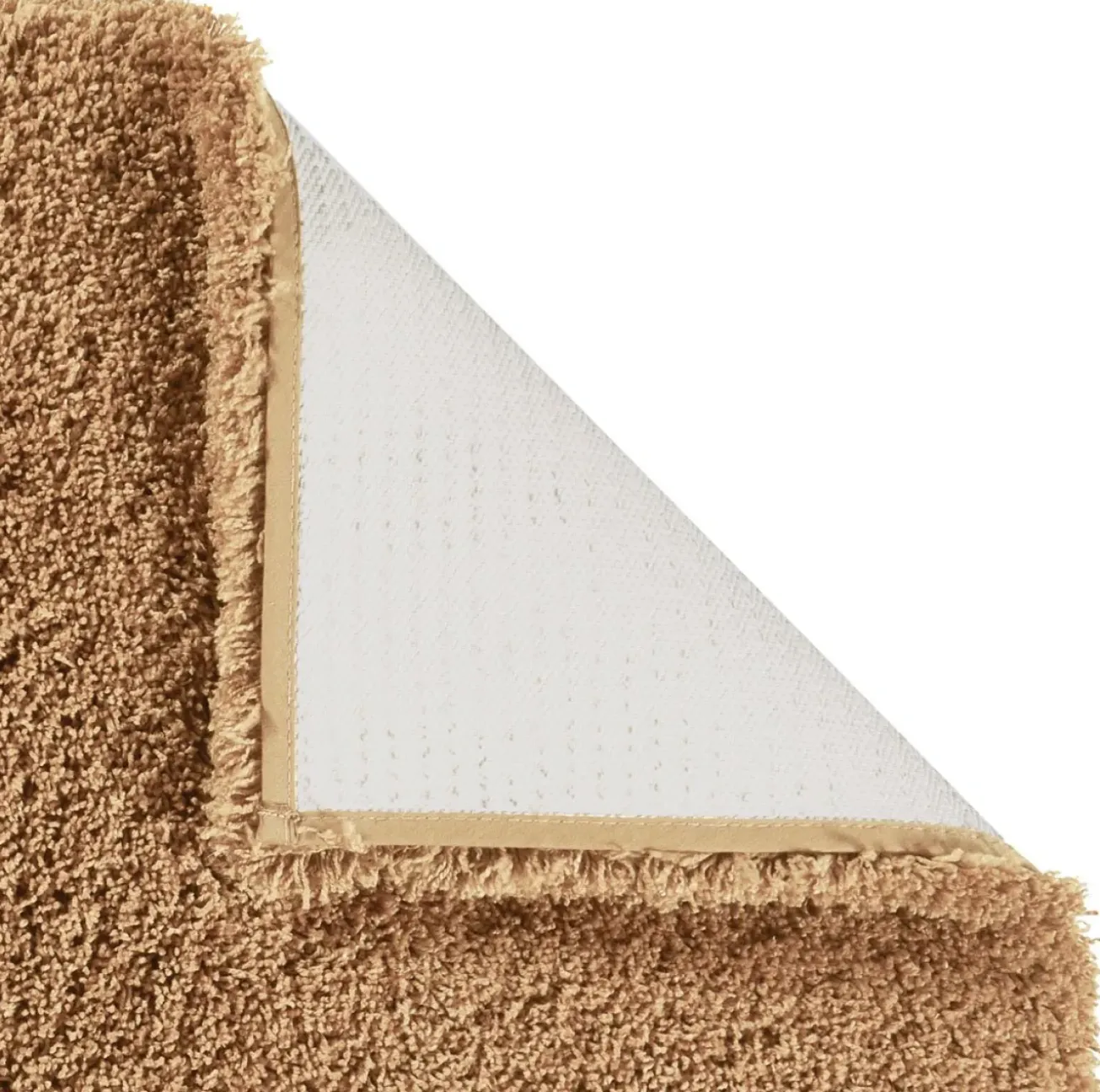 Bath & Living Aquanova Round bath mat Ø80 cm MUSA color Ginger-299 (light brown)