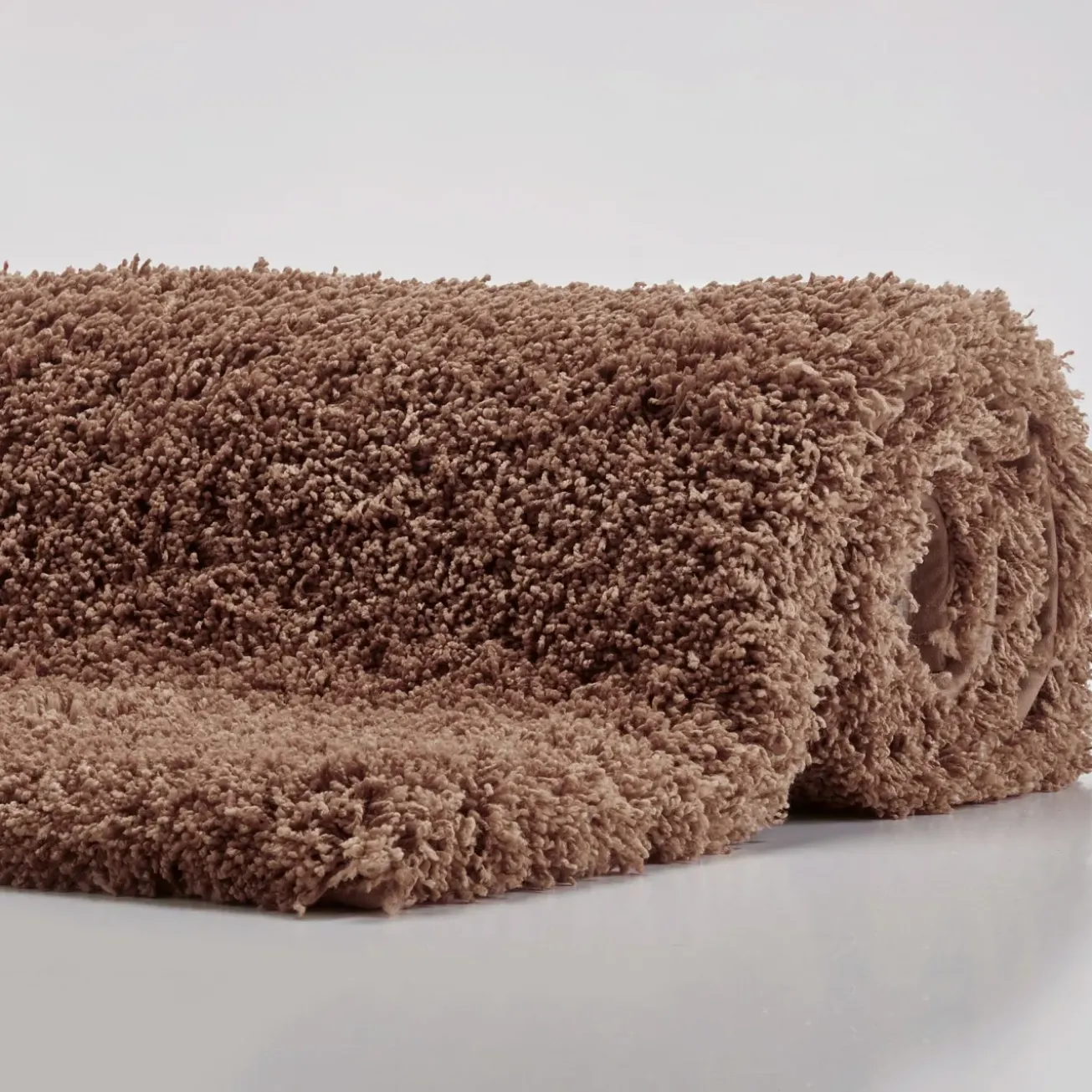 Bath & Living Aquanova Round bath mat Ø80 cm MUSA color (brown)