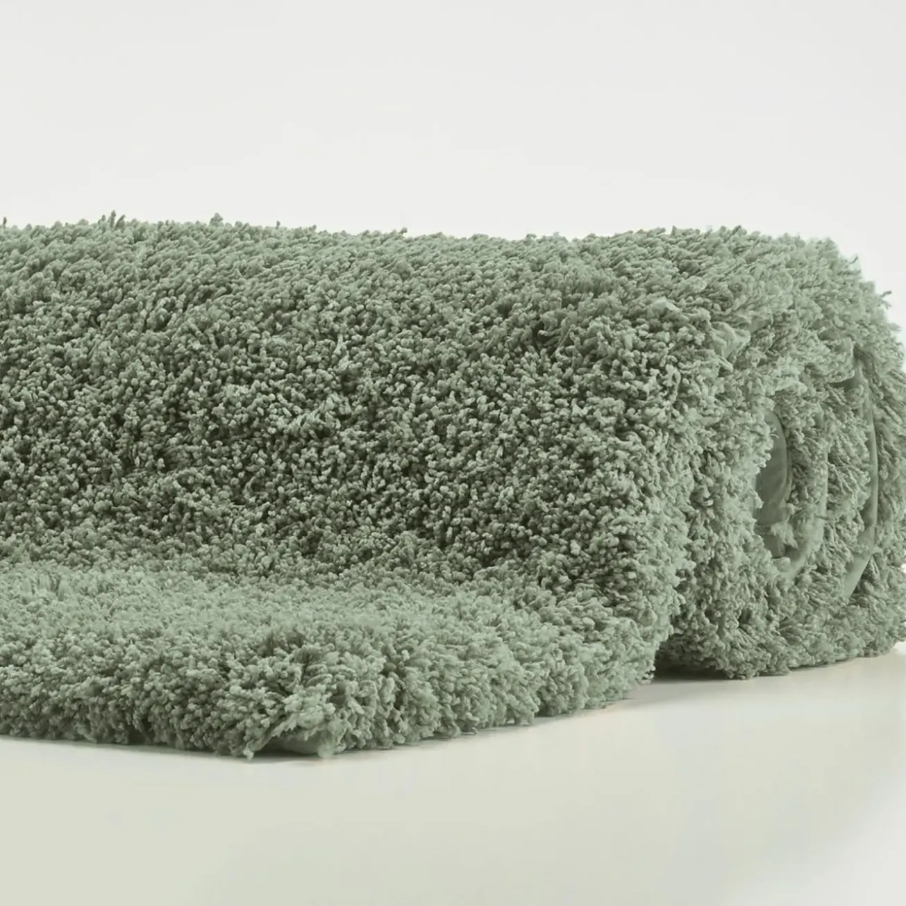 Bath & Living Aquanova Round bath mat Ø80 cm MUSA color Thyme-293 (green)