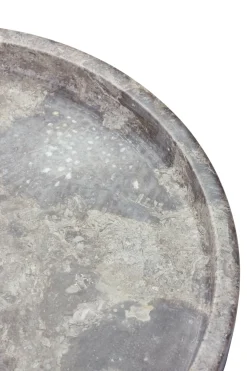Bath & Living Aquanova Round tray / bowl CONOR color Greige, (gray / beige)