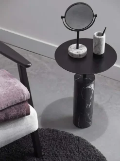 Bath & Living Aquanova Side table NERO color Black (black)