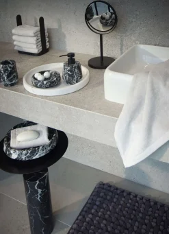 Bath & Living Aquanova Side table NERO color Black (black)