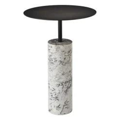 Bath & Living Aquanova Side table NERO color Alba (gray)