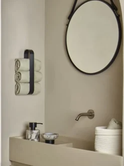 Bath & Living Aquanova Soap dish NERO color Alba (grey)