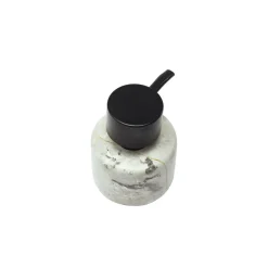 Bath & Living Aquanova Soap dispenser NERO color Alba (gray) small
