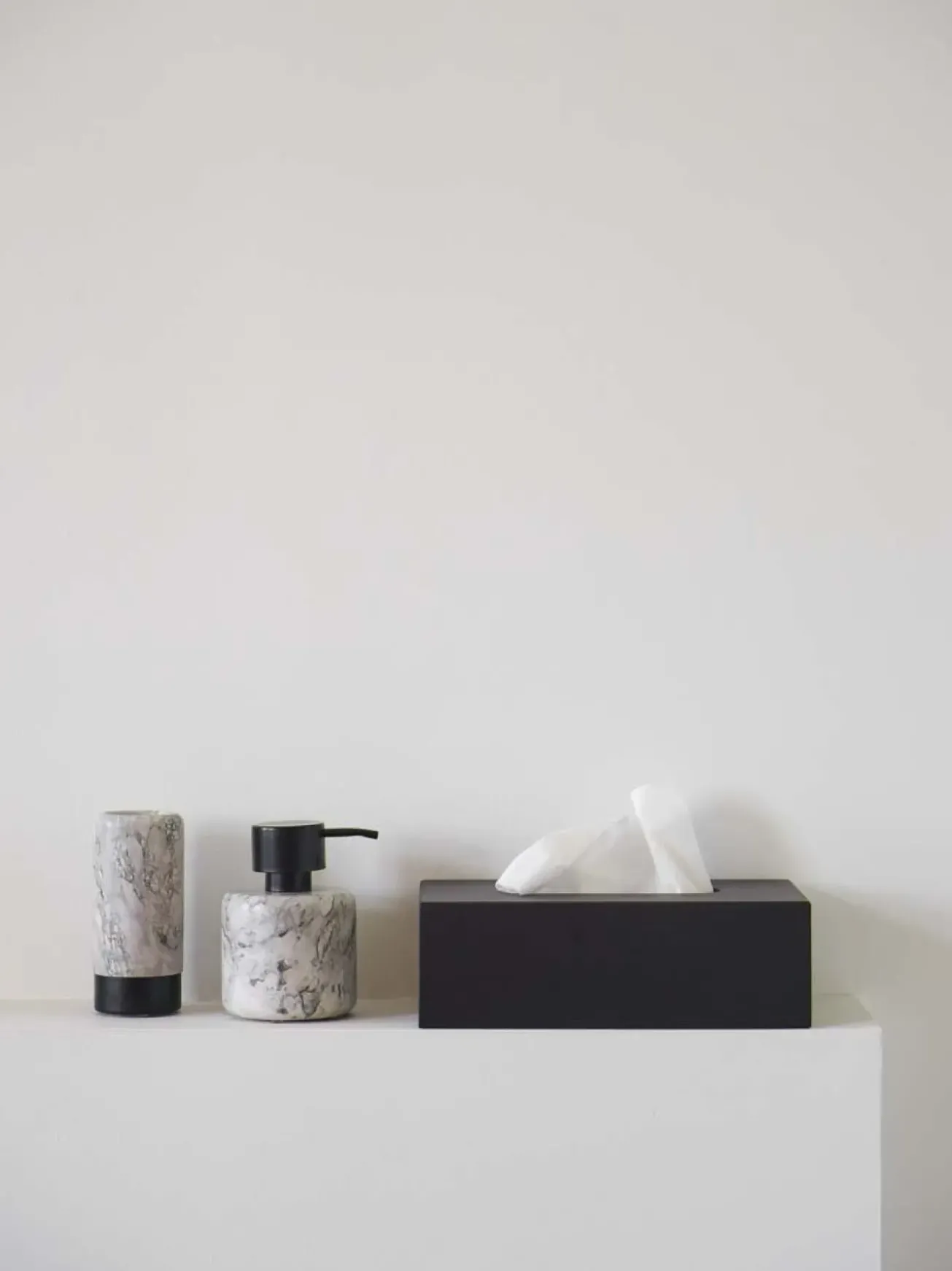 Bath & Living Aquanova Soap dispenser NERO color Alba (gray) small
