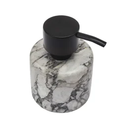 Bath & Living Aquanova Soap dispenser NERO color Alba (grey) medium