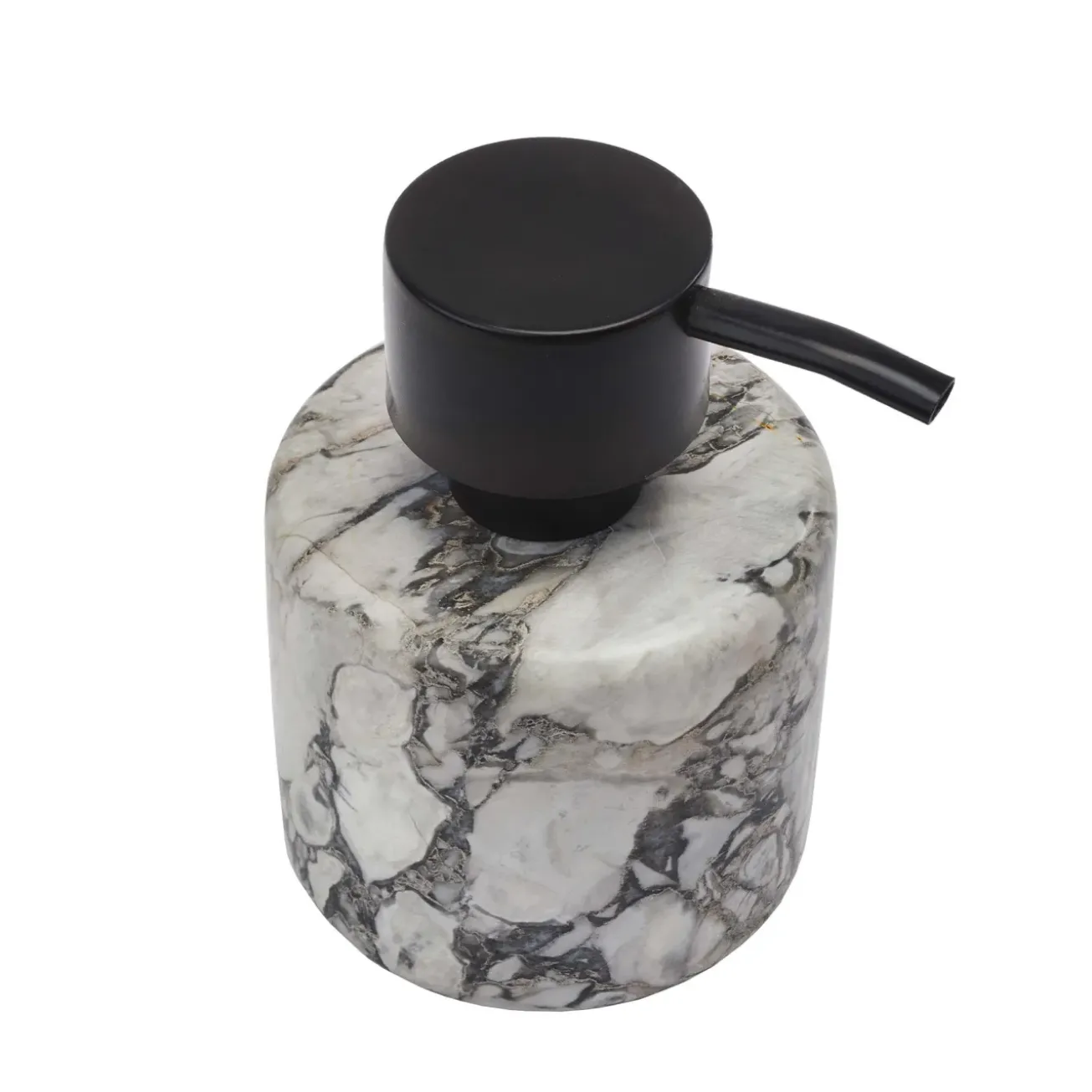 Bath & Living Aquanova Soap dispenser NERO color Alba (grey) medium